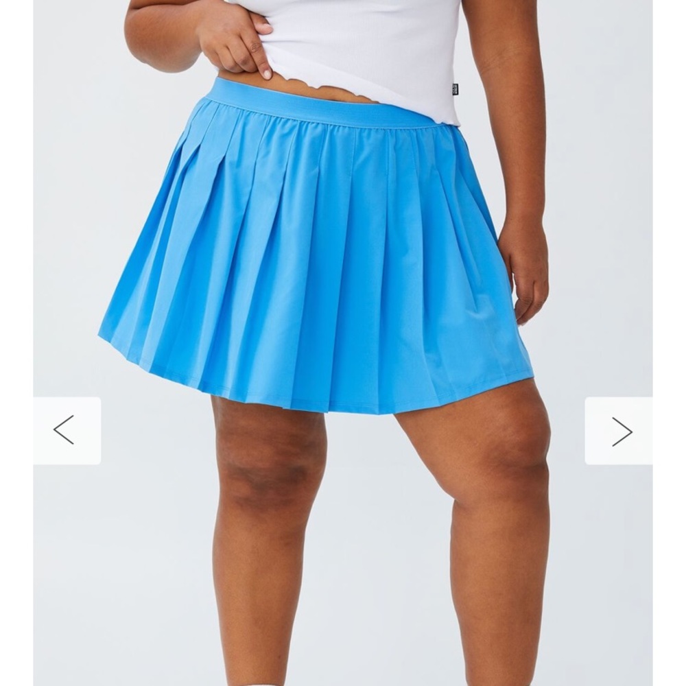 Curve Ocean view blue tennis skort